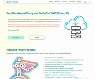 Proxyperk.com(Best residential proxy and socks5 ip provider ofstatic ip or rotating ip)) Screenshot