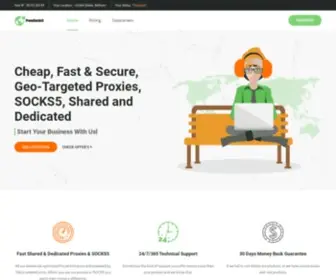 Proxysocks5.com(Cheap, fast, secured, static ip) Screenshot