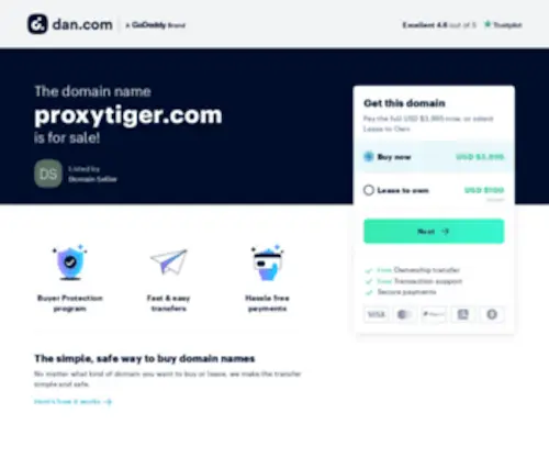 Proxytiger.com(Proxytiger) Screenshot
