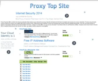 Proxytopsite.com(Proxytopsite) Screenshot