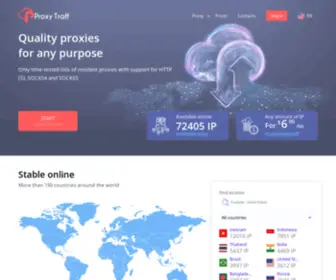 Proxytraff.com(Nginx) Screenshot