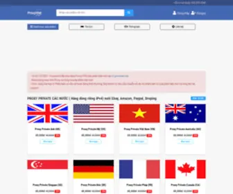 Proxyviet.net(Proxyviet) Screenshot