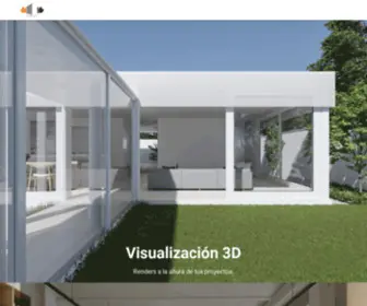 Proyeccion3D.com(Otro sitio realizado con WordPress) Screenshot