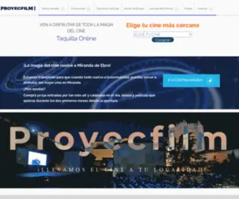 ProyecFilm.com(Proyecfilm llevamos cine a tu localidad) Screenshot