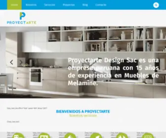 Proyectartedesign.com(Proyect Arte Desing) Screenshot