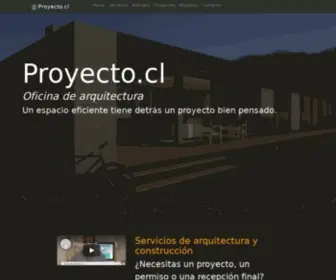 Proyecto.cl(Servicios de Arquitectura) Screenshot