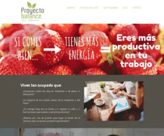 Proyectobalance.com(Mayu Marroquin) Screenshot