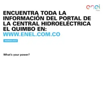 ProyectoelquimboemGesa.com.co(Proyecto El Quimbo) Screenshot