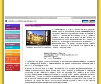 Proyectohermes.com(Proyecto Hermes) Screenshot