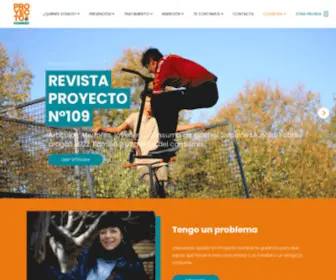Proyectohombre.es(Proyecto Hombre) Screenshot