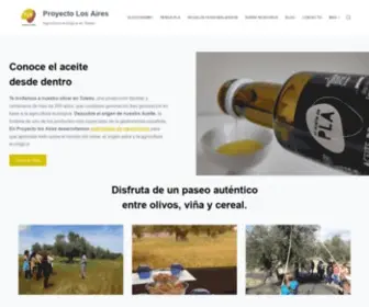 Proyectolosaires.com(Proyecto los aires) Screenshot