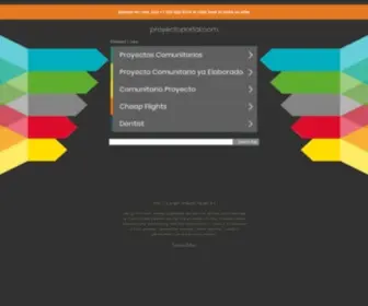 Proyectoportal.com(This domain is for sale) Screenshot