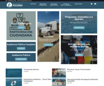 Proyectopuertopucusana.com.pe(Proyecto Puerto Pucusana) Screenshot