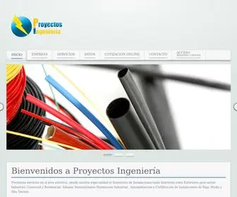 Proyectosingenieria.cl(Proyectos Ingenieria) Screenshot