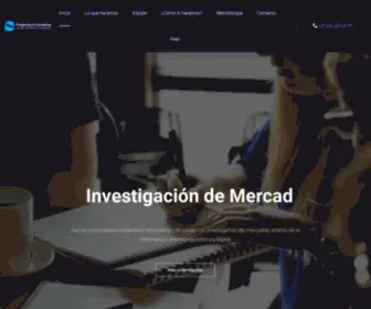 Proyectosyencuestas.com(Proyectos y Encuestas S.A.S. – Análisis y Precisión de la Información) Screenshot