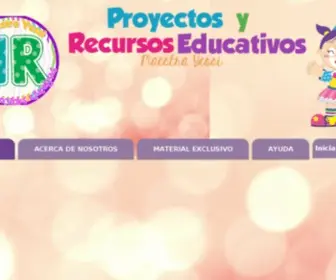 Proyectosyrecursoseducativos.com(Proyectos y Recursos Educativos Maestra Yessi) Screenshot