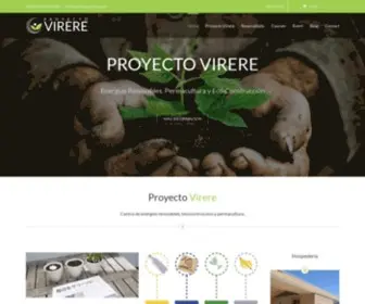 Proyectovirere.com(Alojamiento Rural) Screenshot