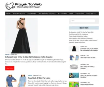 Proyektoweb.com(Where Fashion Meet Passion) Screenshot