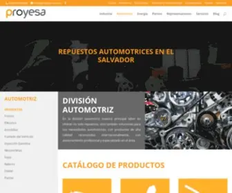 Proyesa.com.sv(Proyesa) Screenshot