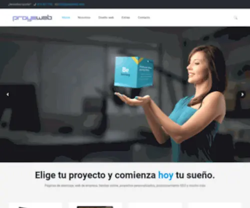 Proyeweb.es(Diseño web vega baja) Screenshot