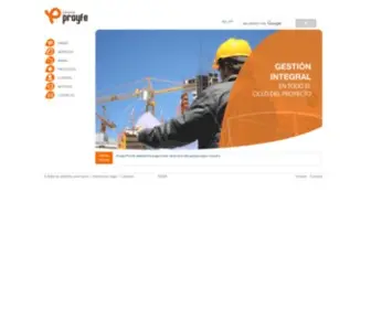 Proyfe.com(Grupo PROYFE) Screenshot