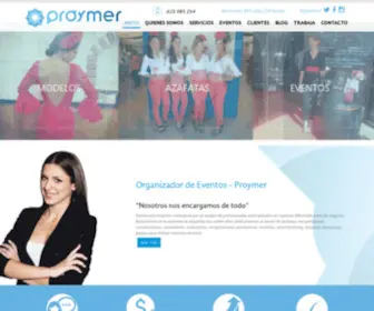 Proymer.com(Organizador de Eventos) Screenshot