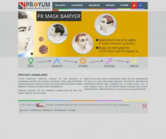 Proyum.com(Profesyonel Paketleme Sistemleri) Screenshot