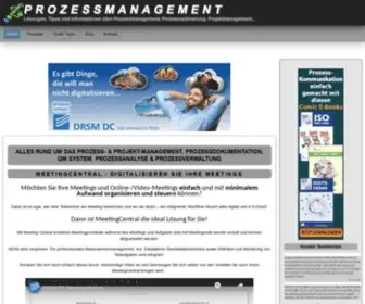 Prozessmanagement.ch(ISO 9001) Screenshot