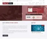 Proztec.com Screenshot
