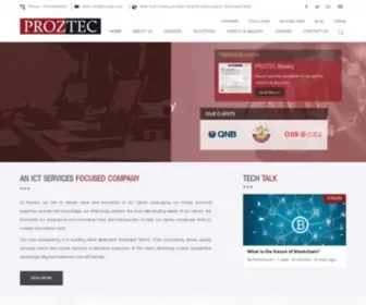 Proztec.com(proztec) Screenshot