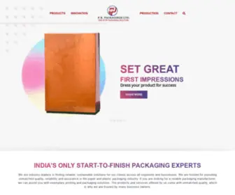 Prpack.net(Packaging Manufacturer & Packaging Supplier in India) Screenshot