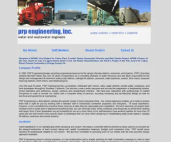 Prpengineering.com(PRP Engineering) Screenshot