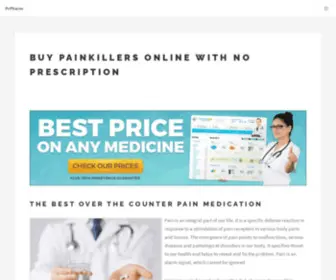 PRpharm.com(Buy Pain Pills Online Without Prescription) Screenshot