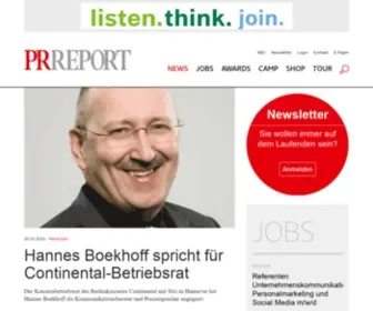 Prreport.de(Ketchum führt Elternzeit für alle ein) Screenshot