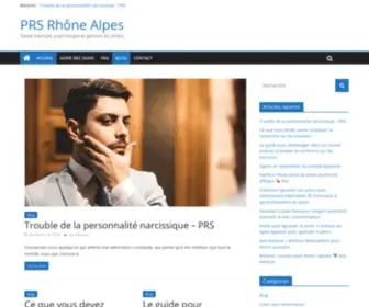 PRS-Rhonealpes.fr(PRS Rhône Alpes) Screenshot