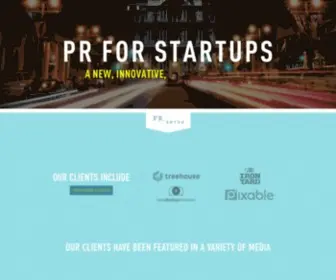 Prserve.com(PR For Startups) Screenshot