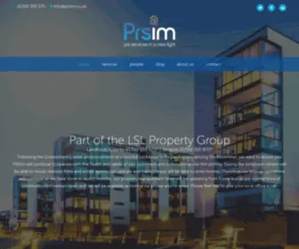 Prsim.co.uk(B2B PRS) Screenshot