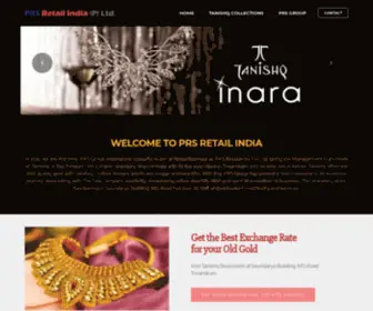 PRsretailindia.com(PRsretailindia) Screenshot