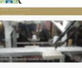PRsrobots.com(Practical Robotic Services LLC) Screenshot