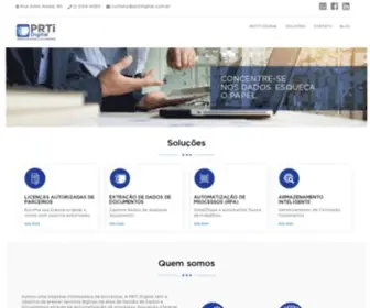 Prtidigital.com.br(PRTi Digital) Screenshot