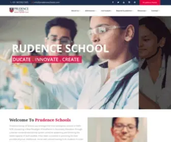 Prudenceschools.com(Prudence Schools) Screenshot