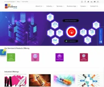 Prudencesoftech.com(Prudence Technology) Screenshot