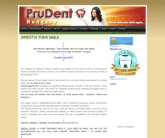 Prudent-Hungary.com(INVEST'N YOUR SMILE) Screenshot