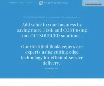 Prudentbookkeeping.com(Bookkeeping Services) Screenshot