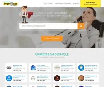 Prudenteempresas.com.br(Conectando Pessoas a Negócios) Screenshot