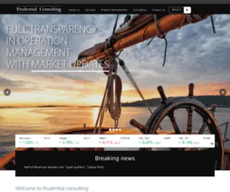 Prudential-Consulting.com(Your financial success is our priority) Screenshot