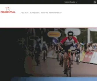 Prudential.co.uk(Prudential plc) Screenshot