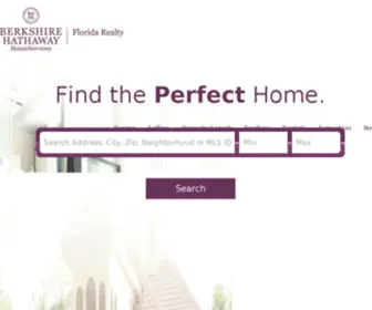 Prudentialfloridarealty.com(Berkshire Hathaway HomeServices Florida Realty) Screenshot