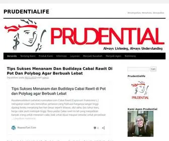 Prudentialife.net(Agen Prudential Indonesia) Screenshot