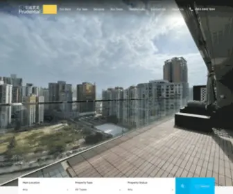 Prudentialmacau.com(Prudential Properties Limited) Screenshot